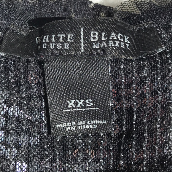 WHBM sequins and lace top - Picture 6 of 6